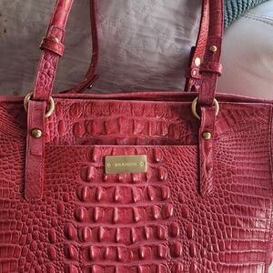 Brahmin.  Dark pink. Good condition
